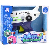 Pištolj za mjehuriće u obliku putničkog aviona - bijelo/plavi | shoptok.hr