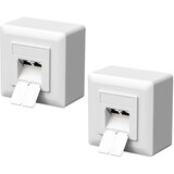 FGB 2x CAT6A mrežna vtičnica RJ45 2-portna | Shoptok.si