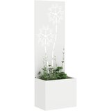  Privatnost u vrtu Bijelo 50 x 150 cm Hladno valjana čelična | Eponuda.com