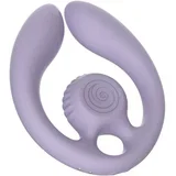 snail vibe - gizi duo couples stimulator remote control lilac