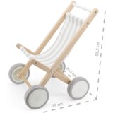 Viga drvena kolica za lutke | shoptok.hr