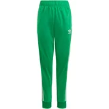Adidas Hlače 'Adicolor Sst' zelena / bela