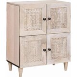 vidaXL Strani šal Bela 33.5 x 60 x 75 cm | Shoptok.si