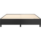  Okvir za krevet s oprugom crni 160x200 cm od umjetne kože | Shoptok.si