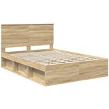  Konstrukcija postelje Sonoma 140 x 200 cm Masivno borovo les, (5000103195) | Shoptok.si