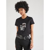 Karl Lagerfeld Majica 'Ikon' zlata / črna / bela | Shoptok.si