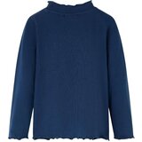  Dječja majica dugih rukava modra 128 | shoptok.hr