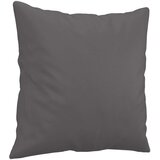  Kavč dvosed z okrasnimi blazinami siv 140 cm umetno u | Shoptok.si