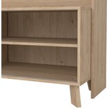Tvilum Bijeli/u prirodnoj boji TV set u dekoru hrasta 159x181x48 cm Ikast – | shoptok.hr