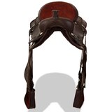 Western Sedlo, Uzda i Obujmica Prava Koža 16 " Smeđe | Eponuda.com