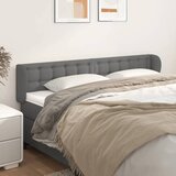  Uzglavlje s ušima sivo 183x23x78/88 cm od umjetne kože | shoptok.hr