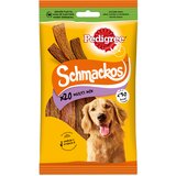 Pedigree Schmackos prigrizki za pse - Varčno pakiranje: 3 x 144 g, 3 sorte (3 x 20 kosov) Cene