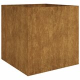 Maison Chic Cvetlično korito - Cvetlični Lonec 80x80x80 cm corten jeklo, (21789462) | Shoptok.si