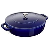 Staub Bräter Chistera 28 cm dunkelblau, Gusseisen | shoptok.hr
