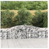  Obokana gabonska košara 400x50x60/80 cm pocinkano železo | Shoptok.si