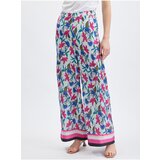 Orsay Light blue women floral pants - Women | Shoptok.si