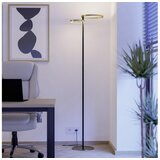 Eglo 901975-LED Prigušiva stojeća lampa CASTELPOTO LED/16W/230V + LED/12W zlatna/crna | Eponuda.com