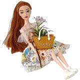  Lutka za igru Emily za modnu reviju sa torbom Lucky - 30 cm | shoptok.hr