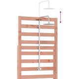 Vanjski tuš 225 cm Čvrsto drvo douglas i nehrđajući čelik | shoptok.hr