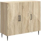  Strani šal Sonoma hrast 89 x 34,5 x 80 cm Inženirski les, (5000217677) | Shoptok.si