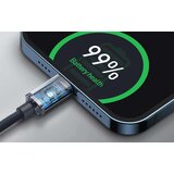 Baseus Crystal kabel USB-C na Lightning 20W PD 120 cm (črn) | Shoptok.si