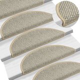 vidaXL Samolepilne preproge za stopnice sisal 30 kosov 56x17x3 cm | Shoptok.si