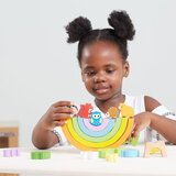 Viga drvene dugine slagalice kreativni montessori | shoptok.hr