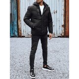 DStreet Men's winter jacket with detachable hood black | shoptok.hr