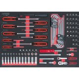 Ks Tools Komplet natičnih ključev 1/4'' SCS, 95 kosov, vstavek po celotni površini predala Cene