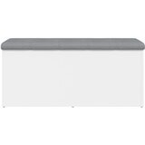  Klupa za odlaganje bijela 102x42x45 cm inženjerski drvo | shoptok.hr