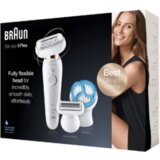 Braun Depilator SES9010 3D WHT/GOLD Cene