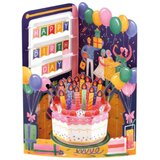 Santoro Swing - Čestitka 3D - Swing, Birthday Celebration | Eponuda.com