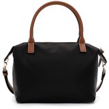 Tamaris Ročna torbica 'Fabrizia' karamel / črna | Shoptok.si