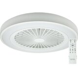 Mitea Lighting Ventilator beli plafonski 20W sa svetlom LED CCT 25W sa daljinskim upravljačem MV5020-W-2 | Eponuda.com
