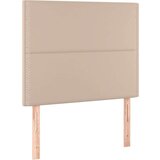  Posteljni okvir z vzglavjem kapučino 90x200 cm umetno usnje, (20906724) | Shoptok.si