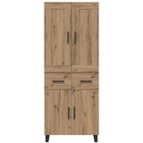  Highboard 2 kom. Umjetnički hrast 69,5 x 34 x 180 cm Slike