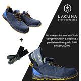  Zaščitni čevlji Garbin (velikost: 43, S3, nizki, črno-modri) | Shoptok.si