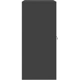 Ormarić za pohranu Crna 80 x 40 x 90 cm Čelik | shoptok.hr