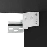 TV stenska omara Črna 59,5 x 31 x 100 cm Konstruiran les, (5000092089) | Shoptok.si