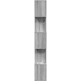 vidaXL Pregrada / regal za knjige 5 razina sonoma 70x24x161 cm drveni | shoptok.hr