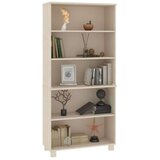  Visoka omara HAMAR trdna borovina medeno rjava, (20656447) | Shoptok.si