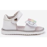 EVENTO Children's Sandals With Velcro White Orailla | Shoptok.si