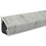 CUCINE Kutna lajsna za radne ploče Design 3570 Marmo Bianco (300 x 1,6 x 2,4 cm) | shoptok.hr