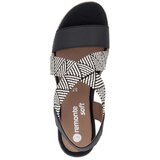 Remonte Sandale crna / bijela | shoptok.hr