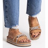 D/CEO Black sandals on a block heel Millo | Shoptok.si