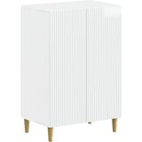  Ormar za cipele ARNHEM 59 5 x 39 5 x 90 cm Konstruirano drvo - Bijela visokog sjaja | shoptok.hr