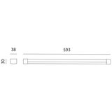  LED svetlo za montažu ispod kuhinjskih elemenata za uzgoj biljaka GROWLY LED/9W/230V belo | Eponuda.com