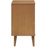  Noćni ormarić MOLDE smeđi 40 x 35 x 65 cm od masivne borovine | shoptok.hr