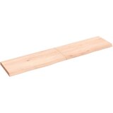  Polica 140 x 30 x (2-4) cm neobrađena masivna hrastovina | shoptok.hr