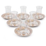 Hermia Set šoljica za čaj, 12 komada, Bež | Eponuda.com